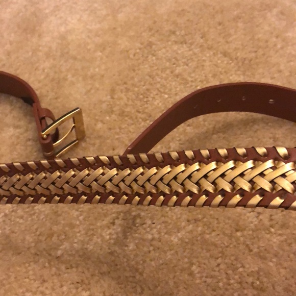 H&M Belt Size XL Color Cognac Gold - Picture 4 of 6
